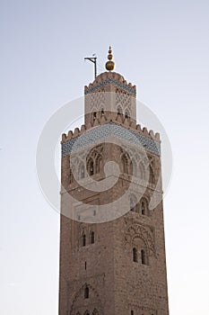 Islamic mosque minaret