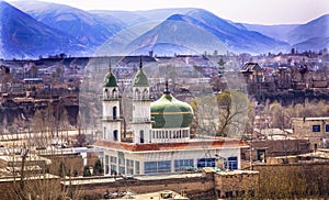 Islamic Mosques Lanzhou Gansu Province China