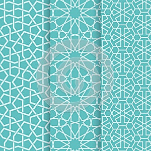Islamic patterb vector