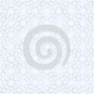 Islamic pattern | white