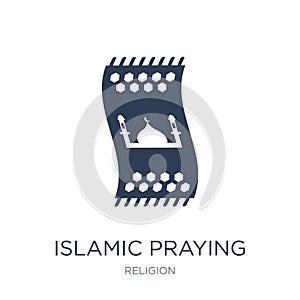 Islamic Praying Carpet icon. Trendy flat vector Islamic Praying