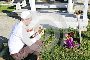 Islamic praying on dead person