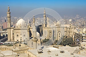 Islamic quarter of Cairo seen from the Saladin Citadel, Egypt
