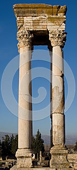 Islamic Ruins in Anjar Lebanon