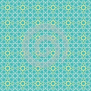 Islamic Seamless Pattern Background