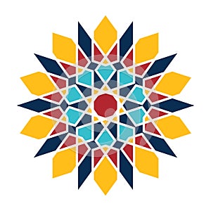 Islamic seamless vector mandala