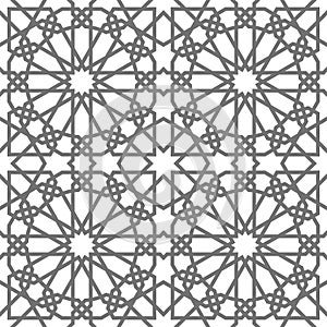 Islamic vector geometric ornaments based on traditional arabic art. Oriental seamless pattern. Turkish, Arabian tile