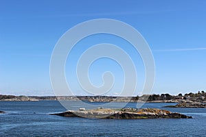 Island in the archipelago of Gothenburg, Sweden, Scandinavia, islands, ocean, nature