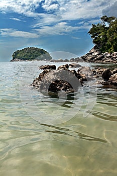 Island on the beach in Kata Phuket