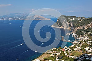 Island of Capri, Mediterranean Sea, Italy