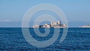 The island of Chateau d`If, Marseille , France