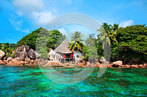 Island Chauve Souris, Island Praslin, Republic of Seychelles, Africa photo