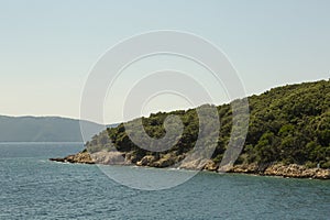 Island Cres at Adriatic sea, Croatia