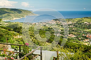 Island of Elba, bay of Marina di Campo