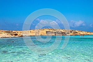 Island Formentera from Ibiza-Spain-Europe