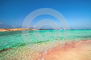 Island Formentera from Ibiza-Spain-Europe