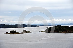 Island on the Gatun Lake, Panama.