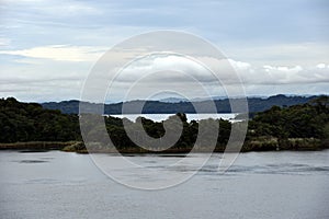 Island on the Gatun Lake, Panama.