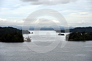 Island on the Gatun Lake, Panama.