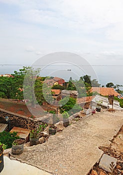 Island of GorÃ©e in Senegal