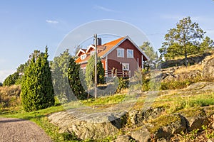 Island Harstena in Sweden