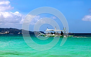 Island Hopping Boat in Boracay