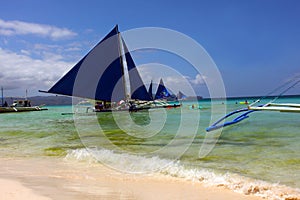 Island Hopping Sail Boat in Boracay