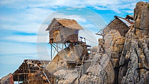 Island hut in the south of Thailand