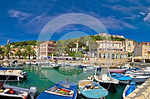 Island of Hvar waterfront view
