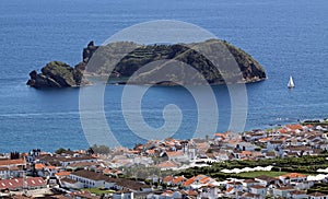 Island Illheu de Vila Franca (Azores)