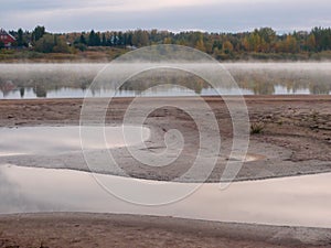 Island on the Irtysh river in the Omsk region