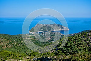 Island of Kefalonia. Assos village. Greece