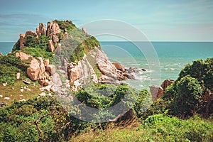 Island Khon Ba in Vietnam