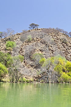 Island in Lake Baringo in Kenya.