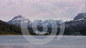 Island Lake in the Beartooth Mountains photo