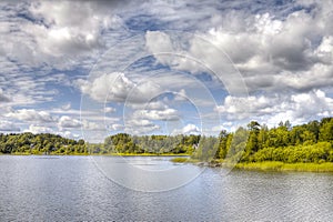 Island in lake Ladoga