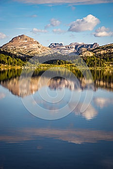 Island Lake near Beartooth Pass in Montana