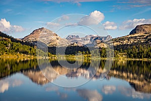 Island Lake near Beartooth Pass in Montana