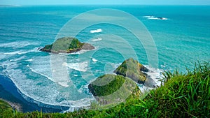 Islands seen from land