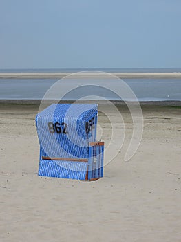 The island of langeoog in the german north sea