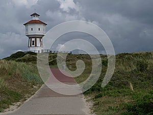 The island of langeoog in the german north sea