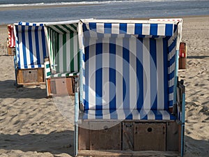 The island of langeoog in the german north sea