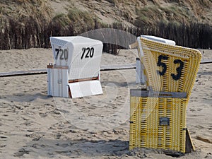 The island of langeoog in the german north sea