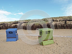 The island of langeoog in the german north sea