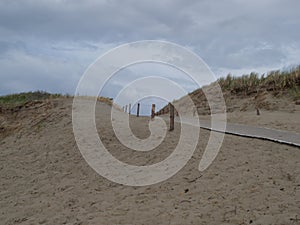 The island of langeoog in the german north sea