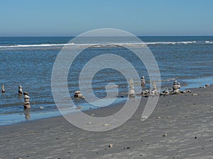The island of Langeoog in the north sea