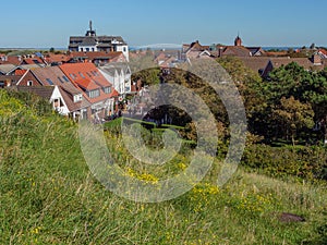 The island of Langeoog in the north sea