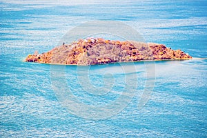 Island on Lugu Lake