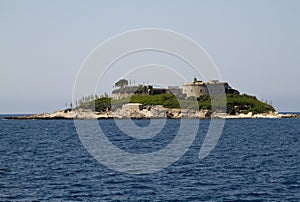 Island of Mamula, Montenegro