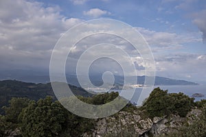 Island from Mount OgoÃÂ±o